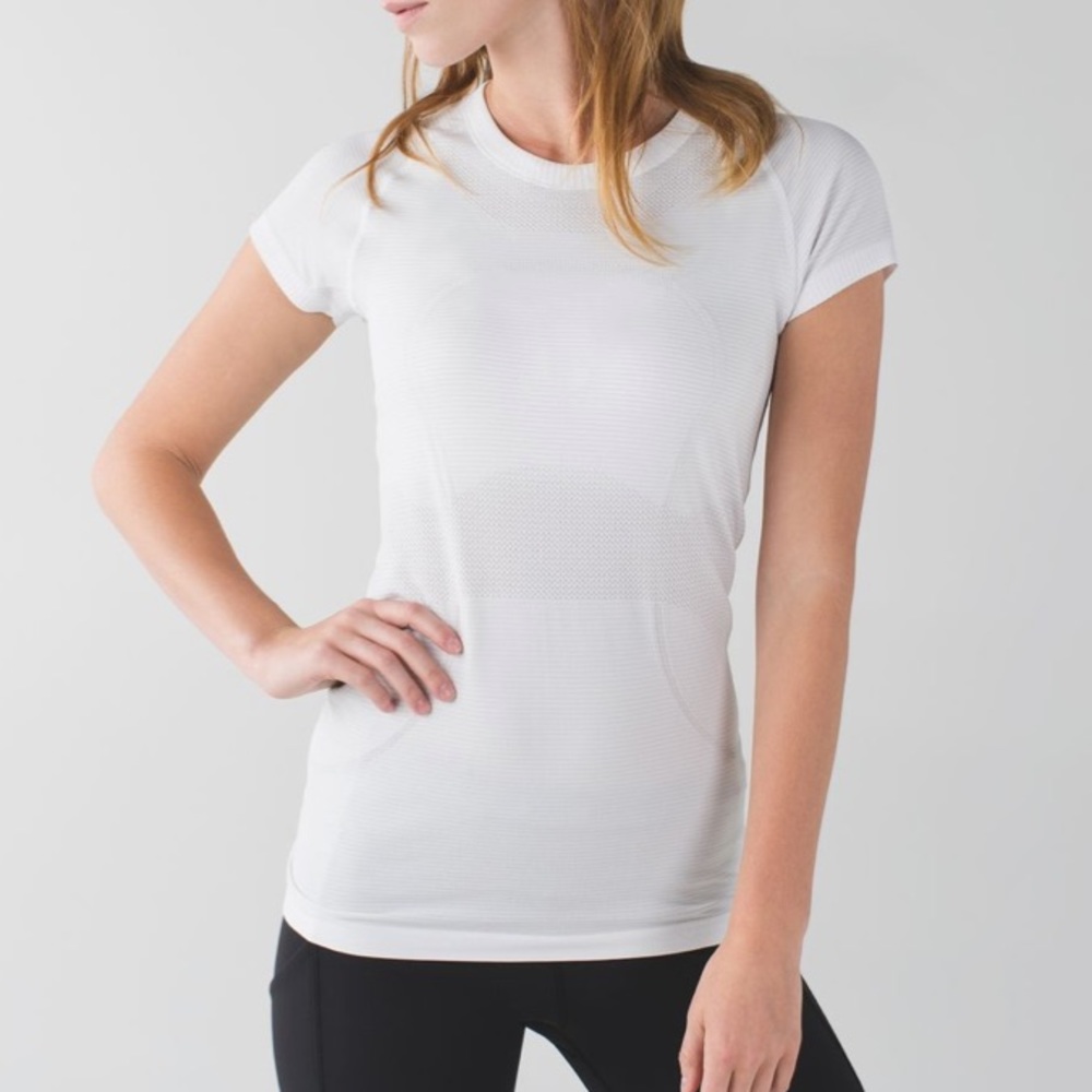 Lululemon Swiftly Tech White Short Sleeve